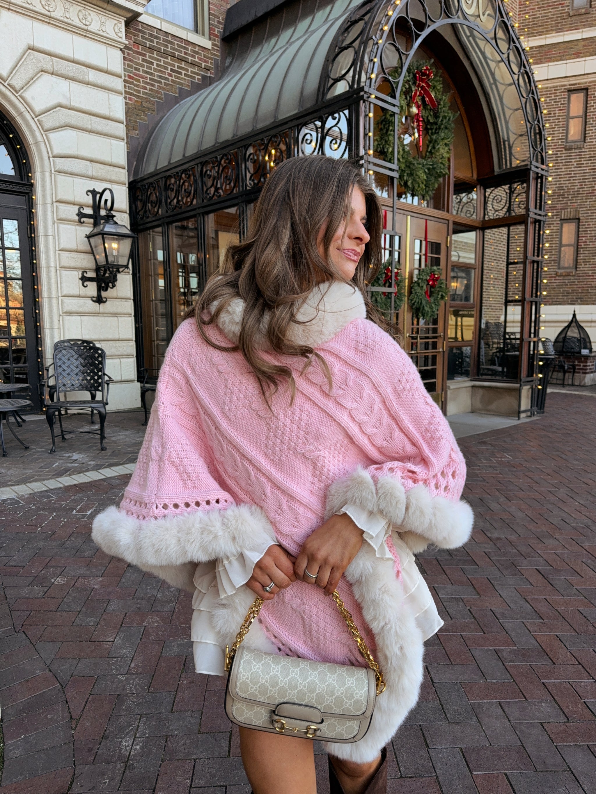 Faux Fur Sweatshirt Poncho Wrapped Around You Faux Fur Trim Sweater Poncho Cream Fashion Nova Faux Fur Sweatshirt Poncho Wrapped Around You Faux Fur Trim Sweater Poncho Cream Fashion Nova
